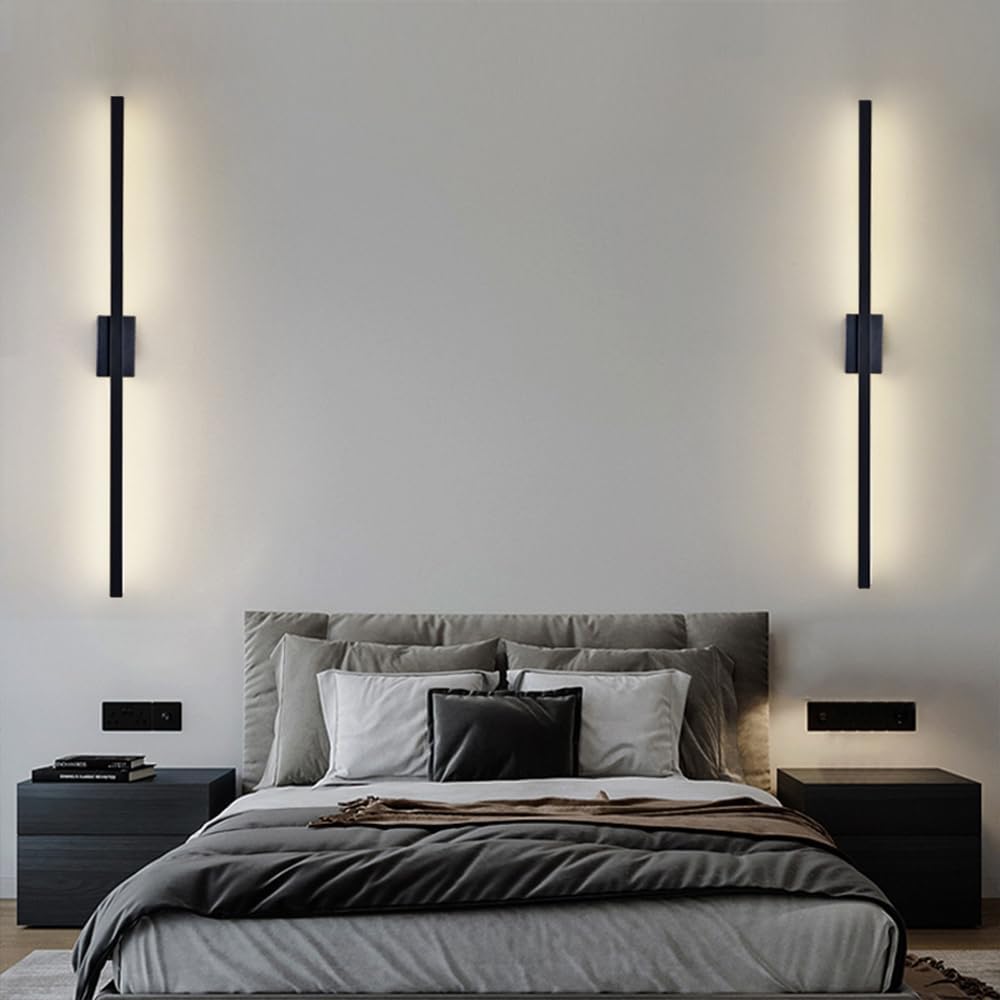 Zenorra - Industrial Minimalist LED Iron Wall Lights for Modern Living Room