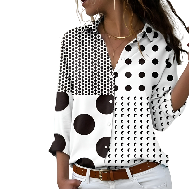Fifer - Stylish Women's Blouse with Bold Prints and Relaxed Fit