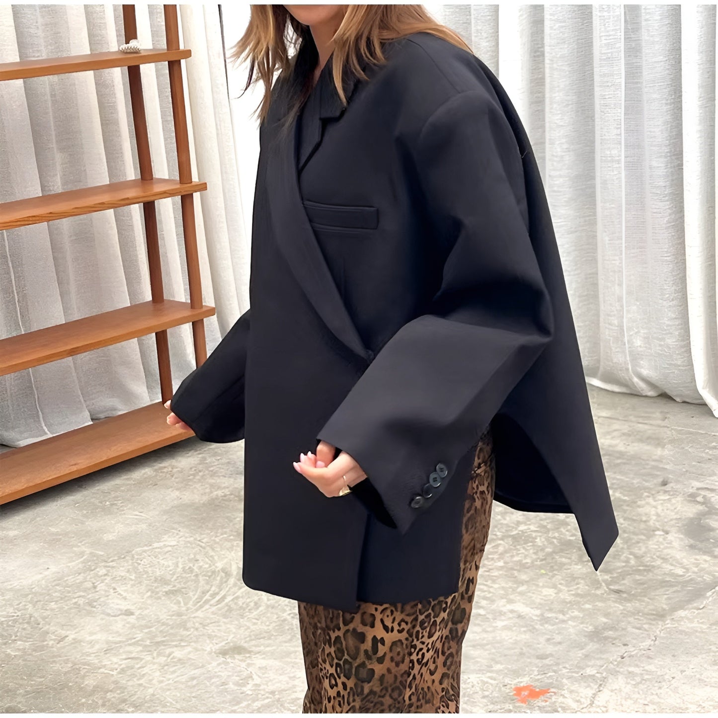 Kamila - Loose Fit Jacket With Timeless Silhouette Everyday