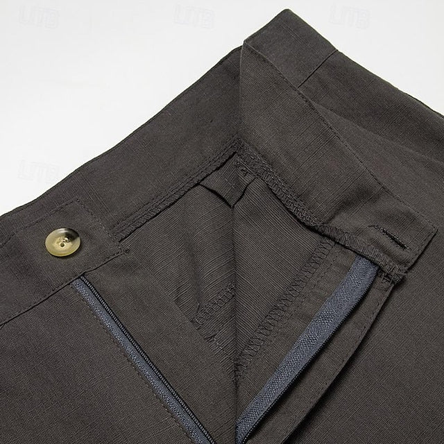 Amis - Relaxed Men's Linen Shorts for Summer Comfort